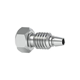 VHP Stainless Steel Fittings 10-32 Coned, for 1/16" OD Single